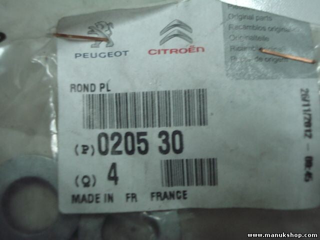 Citroen Peugeot 0250530 02505 30