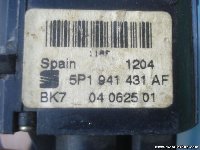Lichtschalter Seat Altea 5P 5P1941431AF 5P1 941 431 AF BK7 04 0625 01