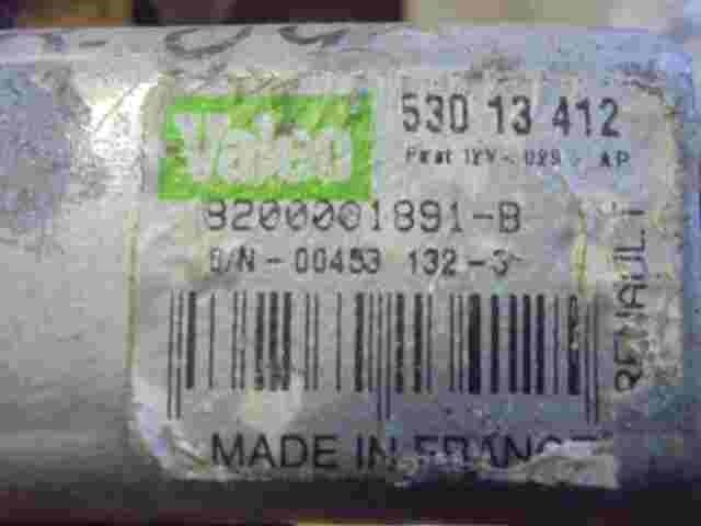 Heckwischermotor wischermotor hinten Renault Laguna Valeo 53013412 8200001891-B
