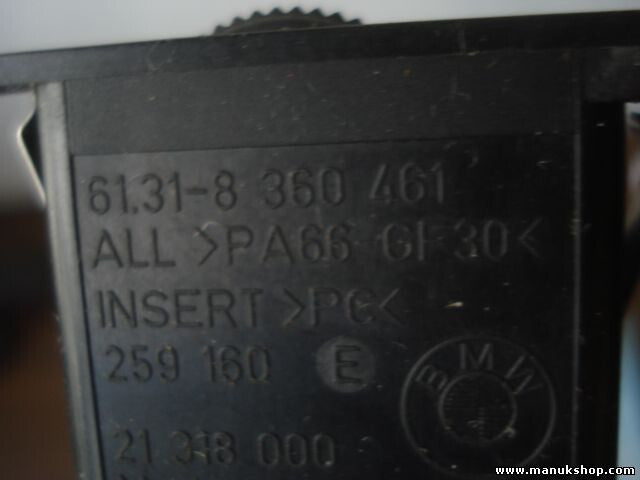 Schalter Tachobeleuchtung BMW E39 61318360461 61.31-8 360 461 8360461