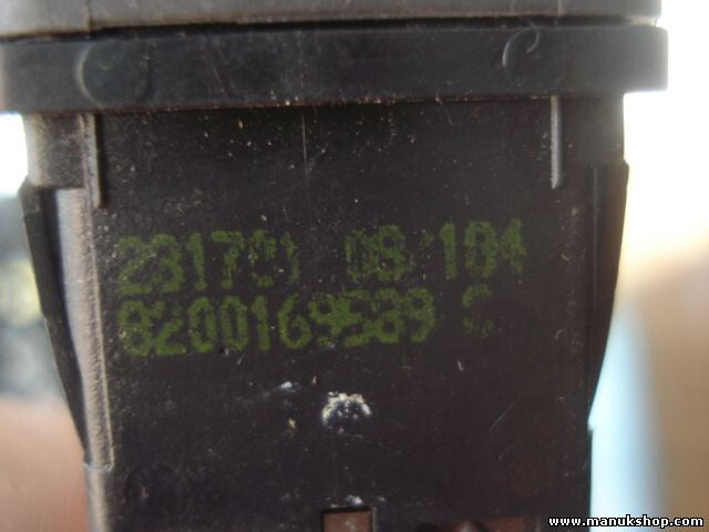 Schalter Renault Scenic Megane Twingo II 231701 OFF 8200169589C 8200169589 C