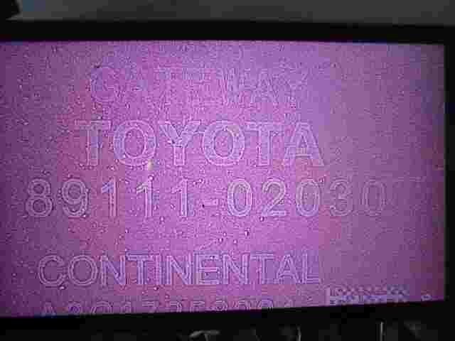 Computer-Netzwerk-Gateway Toyota Corolla 8911102030 Continental A2C17258904