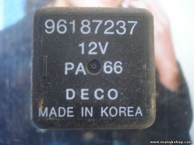 Waschwasserpumpe relais Daewoo Nexia 96187237 PA66 DECO