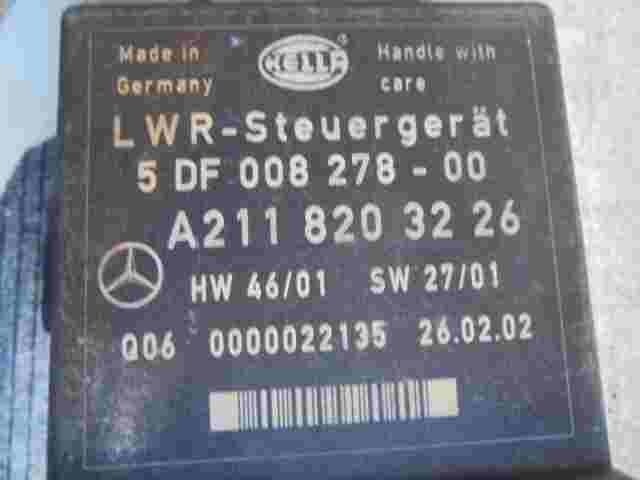 LWR Steuergerät Mercedes-Benz E W211 E-klasse A2118203226 Q06 HELLA 5DF00827800