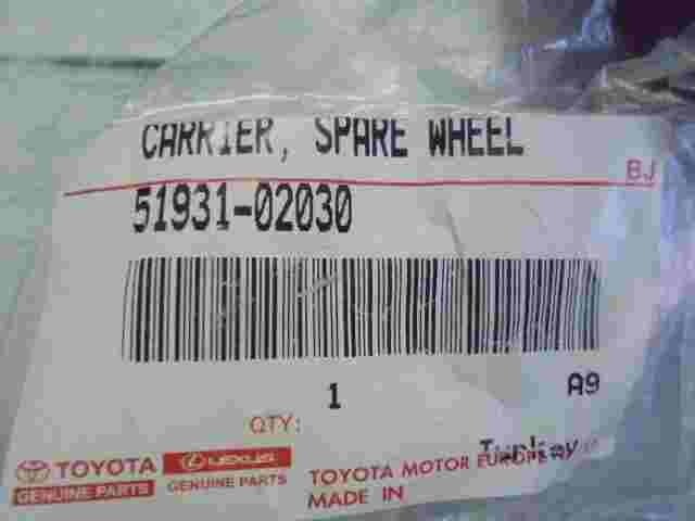 Carrier Spare Wheel / Toyota Auris (E15) Yaris 5193102030 51931-02030
