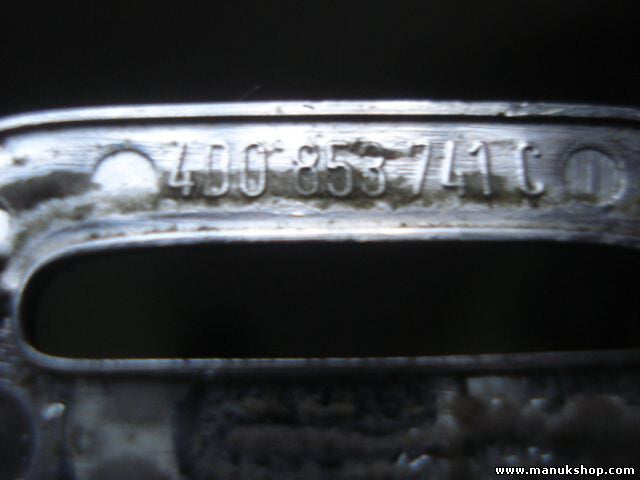 Emblem Logo Audi A8 4cm 4D0853741C 4D0853741