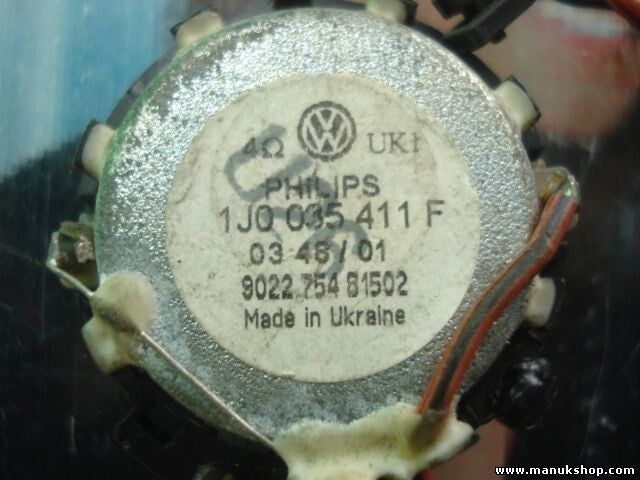 Lautsprecher VW Golf 4 Bora Audi PHILIPS 1J0035411F 1J0 035 411 F 902275481502