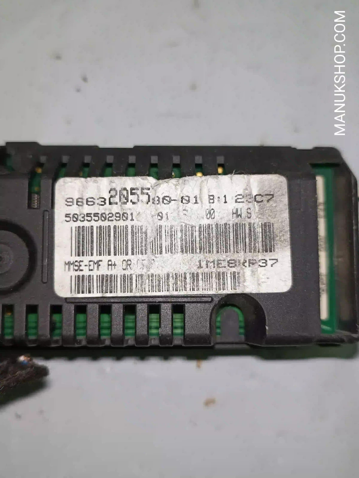 Bordcomputer Peugeot 207 308 Partner 9663205580 9663205580-01 50355029011101
