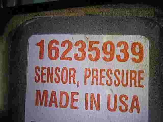 Ladedrucksensor Opel Astra G Combo Corsa C 16235939 16 235 939