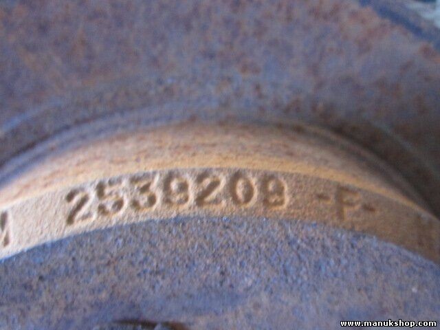 Bremsscheibe Jeep Grand Cherokee I ZJ 2.5 TD 2539209-F 2539209F 18709