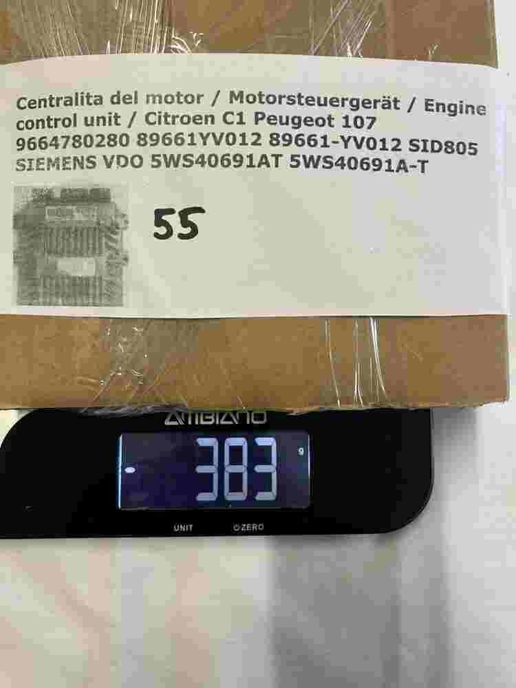 Motorsteuergerät Citroen C1 Peugeot 107 9664780280 89661YV012 SID805 5WS40691AT