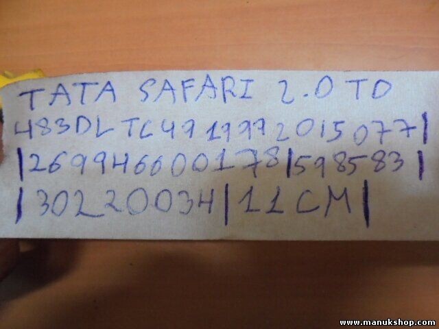 Servopumpe Tata Safari 2.0 TD 483DL TC49 077 269946600178 598583 3022003H 11CM