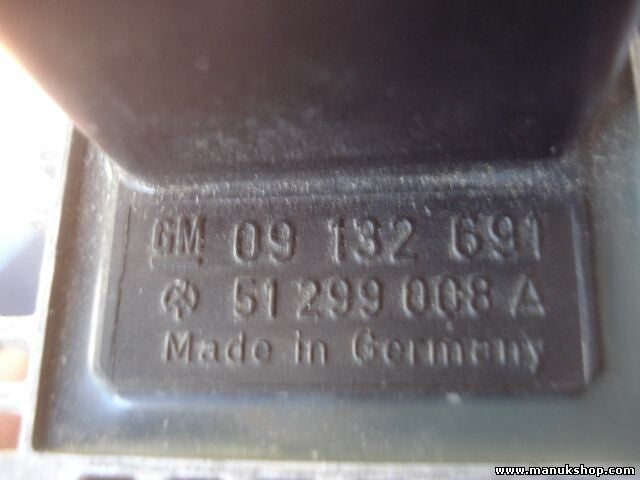 Glühzeitsteuergerät Vorglührelais Opel Astra G Caravan F35 51299008A 09132691