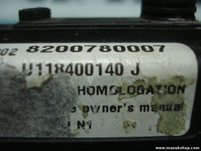 Steuergerät UCH Renault Megane II UCH N1 8200780007 SIEMENS U118400140J