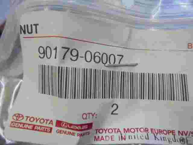 Nut Toyota Tundra Lexus 9017906007 90179-06007