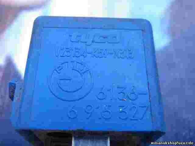 Relais BMW E36 E46 E39 E38 E60 E61 X5 V23134-K59-X313 V23134K59X313 61366915327