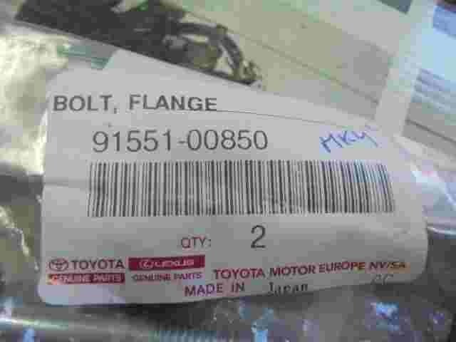 Bolt Flange Toyota Prius Harrier 9155100850 91551-00850