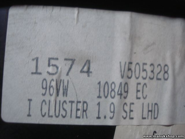 Kombiinstrument Tacho VW 96VW10849EC 96VW-10849-EC 7M0919890A 7MO919890A