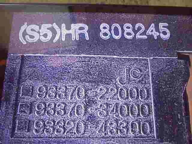 Leuchtweitenregelung Schalter Hyundai Galloper HR808245 9337022000 9337034000