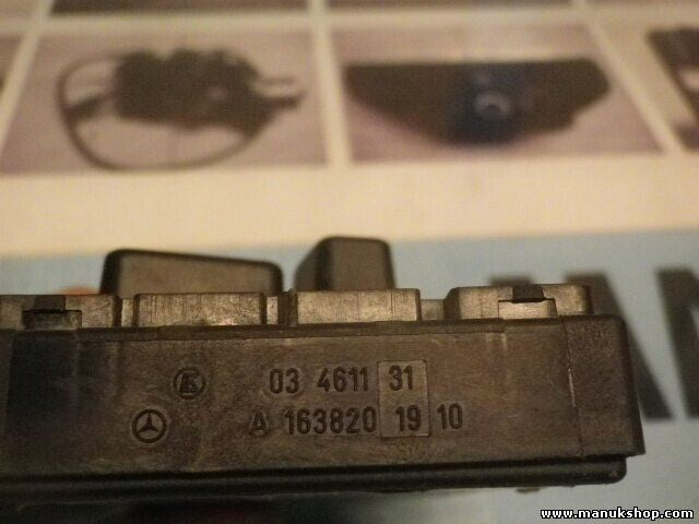 Sitzheizung schalter Mercedes-Benz ML-Class W163 A1638201910 LK 03461131