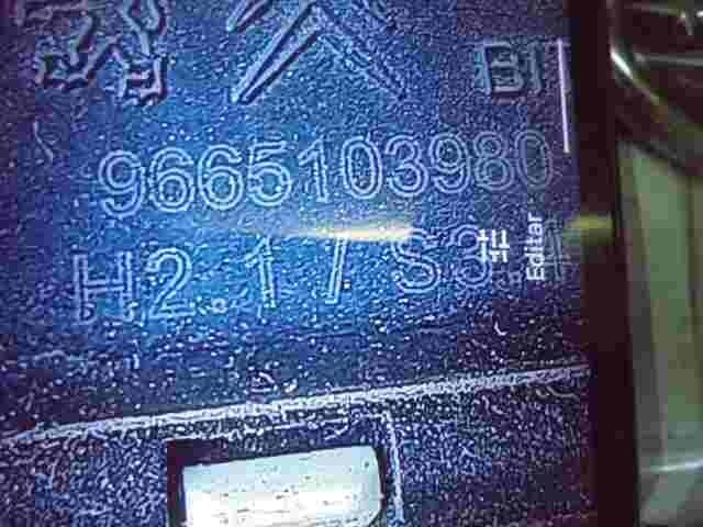 Bordcomputer Peugeot 207 9665103980 96 651 039 80 H2.1/S3.4