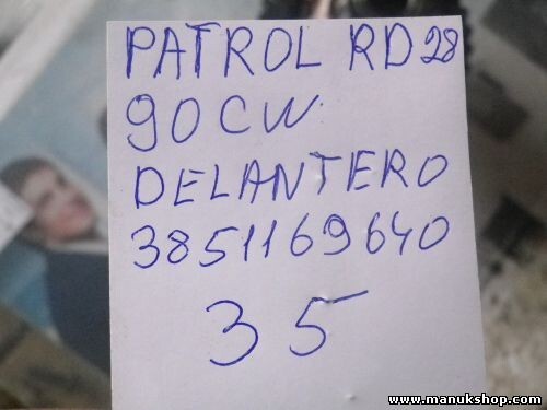 Differential vorne Nissan Patrol RD 28 90 CW 3851169640 piñón 35