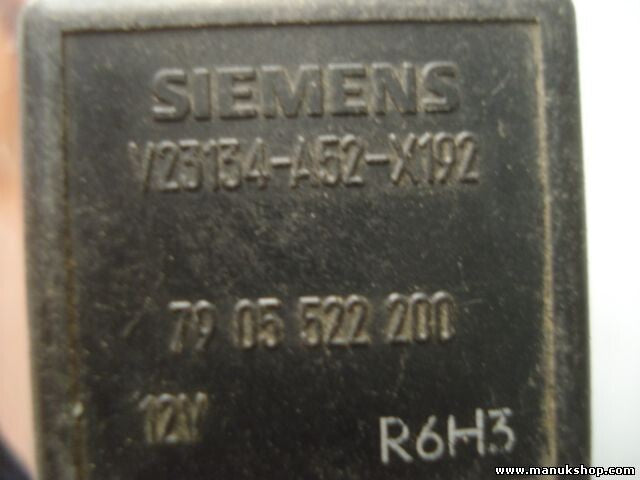 Relais Fiat Citroen Berlingo C15 Xantia Xsara 7905522200 SIEMENS V23134A52X192