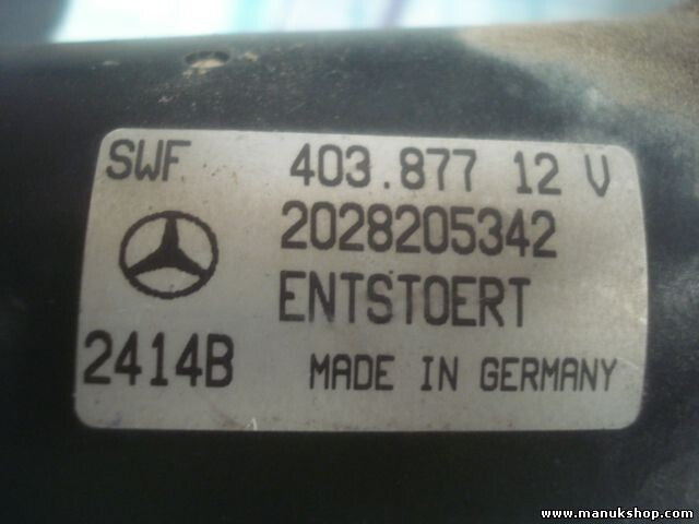 Wischermotor Mercedes-Benz 2028205342