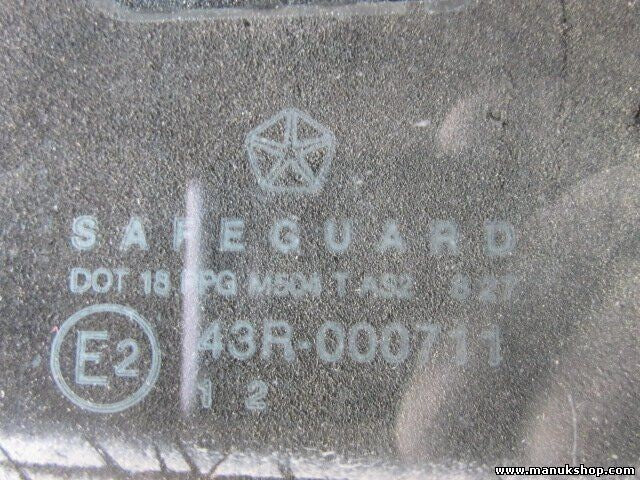 Türscheibe Seitenscheibe vorne rechts Jeep Grand Cherokee I 43R000711 43R-000711