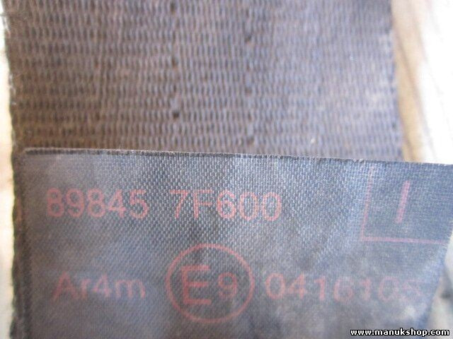Sicherheitsgurt Gurt Nissan Terrano Ii (R20) 898457F600 89845-7F600