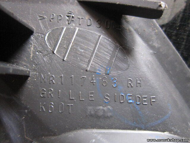 Lüftungsdüse Pajero/Montero Sport (K9) 1998-2008 MR117483 RH