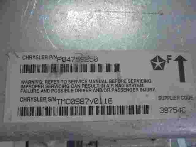 Airbagsensor Airbagsteuergerät Chrysler Vision P04759250 04759250 TMC0987V0116