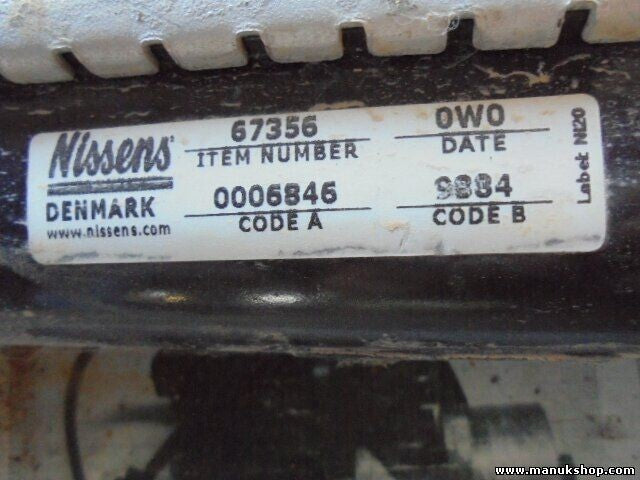 Wasserkühler Nissan Pick T2 1.2 67356 0W0 0006846 9884 350213102600 14744010080