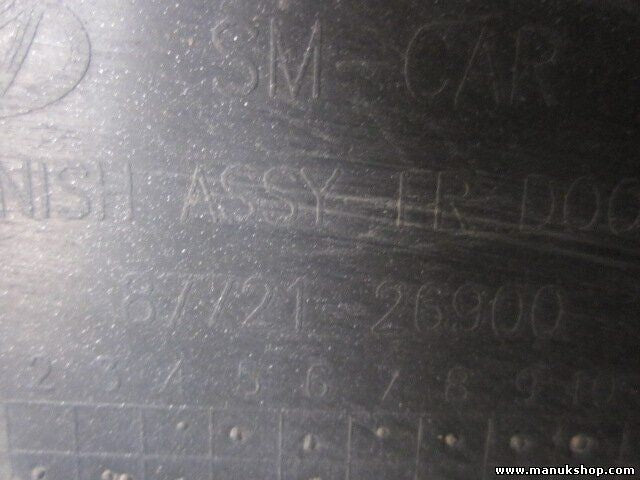 Türleiste Zierleiste Hyundai Santa Fe (SM) 8772126500 87721-26500 87721 26500