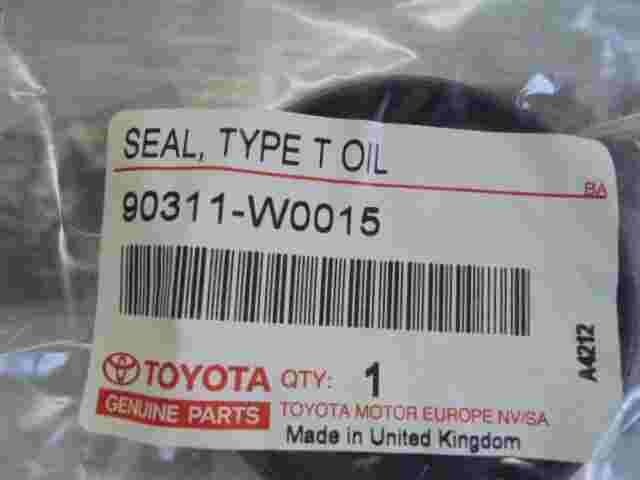 Type T Oil Seal Toyota Yaris 90311W0015 90311-W0015