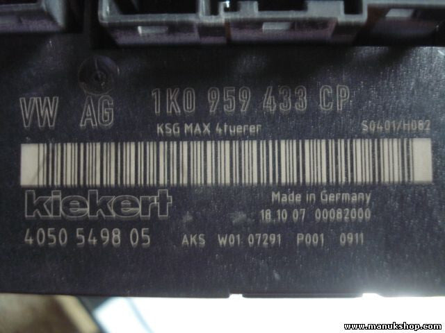 Komfortsteuergerät KSG VW Seat Skoda 1K0959433CP 1K0 959 433 CP 4050549805