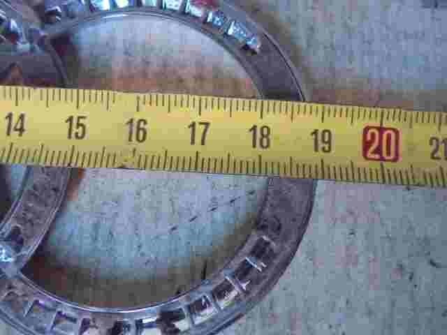 Emblem Logo hinten Audi A6 C6 19cm
