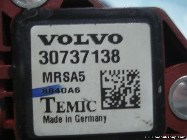 Airbagsensor Airbagsteuergerät Volvo C70 2006 30737138 MRSA5 TEMIC 8840A6