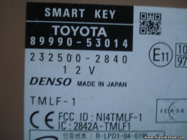 Steuergerät Wegfahrsperre Alarmmodul Toyota DENSO 8999053014 2325002840