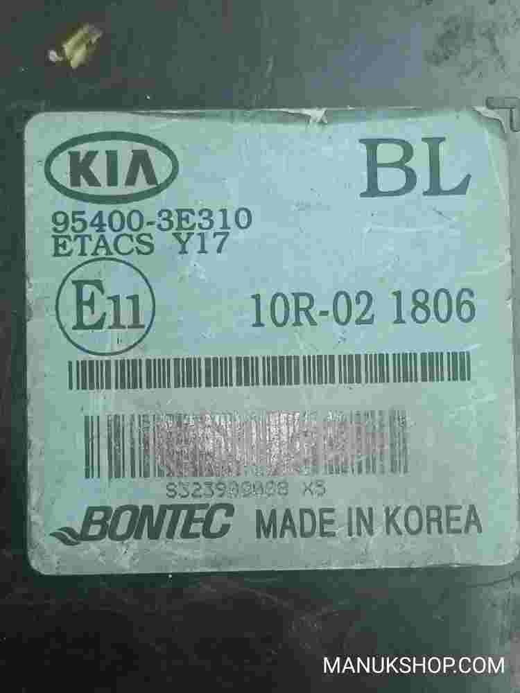 Lichtmodul Kia Sorento ETACS Y17 BL 10R021806 10R-02 1806 954003E310 Bontec X5