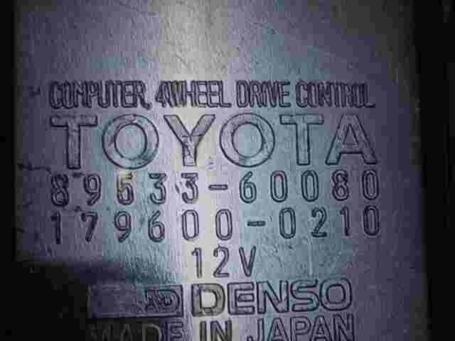 Steuergerät Differential Toyota LandCruiser Colorado 8953360080 DENSO 1796000210