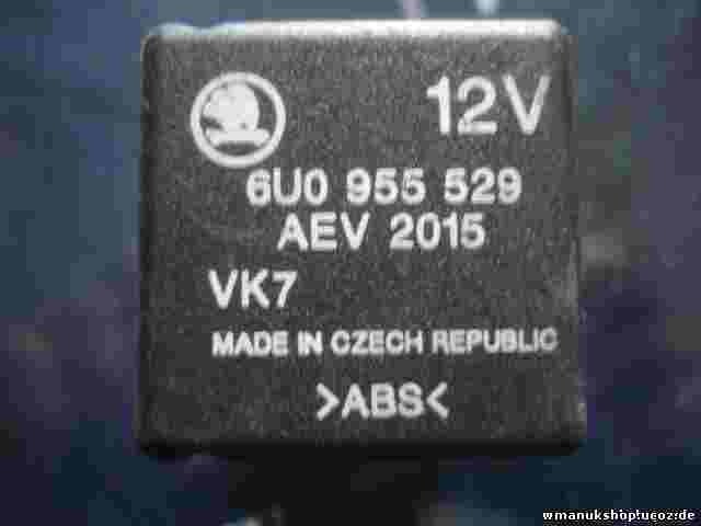 Wischerrelais Skoda Felicia 6U0955529 6U0 955 529 AEV 2015 VK7 ABS