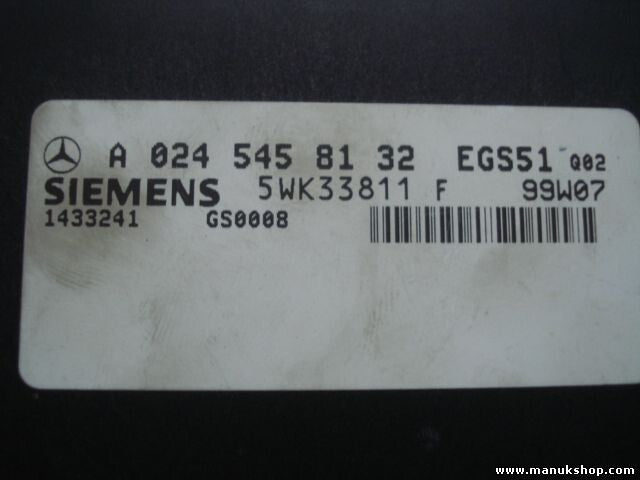Getriebesteuerung Mercedes-Benz CLK A0245458132 SIEMENS 5WK33811F