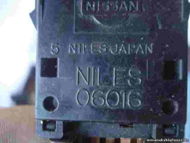 Warnblinkschalter Nissan Patrol GR II Y61 TD-6 NILES 06016