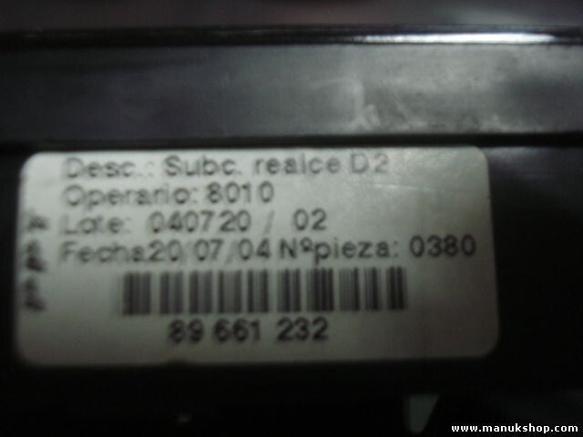 Kombiinstrument Tacho Peugeot 407 2,0 HDI 9646283280 D2-5C 9646283280D2