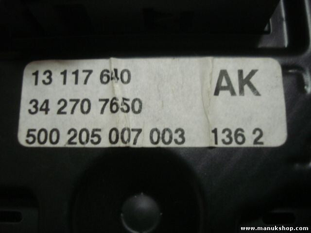 Bordcomputer Opel Vectra C GID 342707650 34 270 7650 13117640 13 117 640