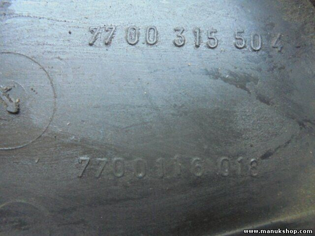 Zahnriemenabdeckung Renault Scénic I JA0/1_ 1.4 16V 1999/09-2003/08 7700116018