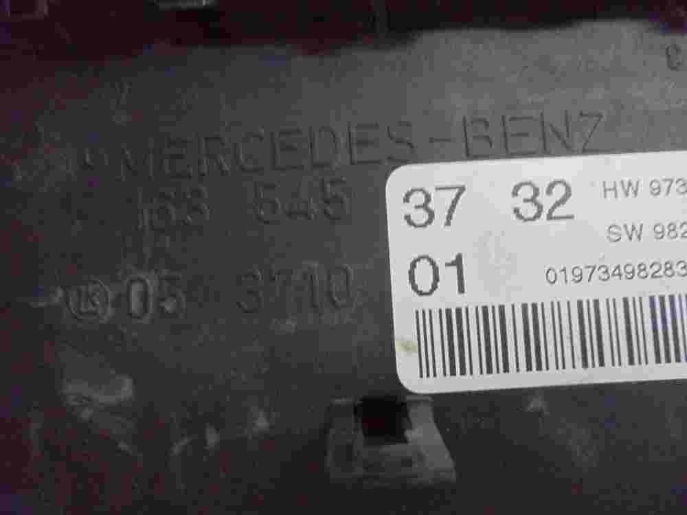 Sicherungskasten Mercedes-Benz ML 320 1635453732 LK 05371001 HW 9734 SW 9828