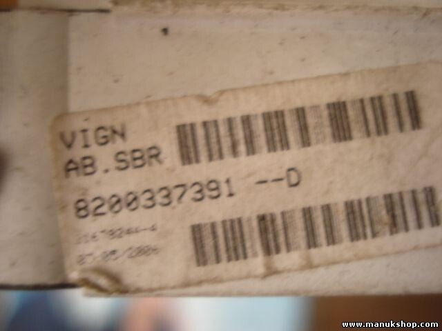 Renault 8200337391 D 8200337391D
