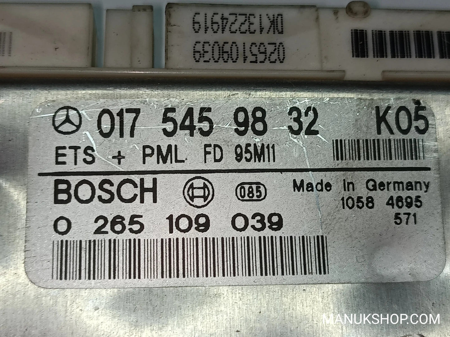 Steuergerät Mercedes-Benz E Class 0175459832 017 545 98 32 FD95M11 0265109039
